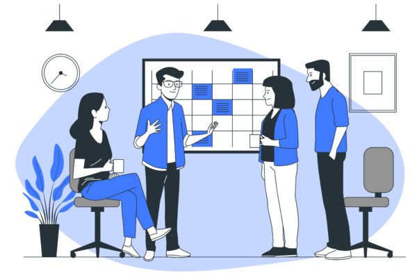 Standup meeting-bro